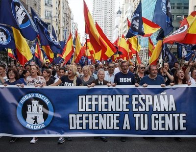 El grupo neonazi Hogar Social Madrid okupa un nuevo inmueble