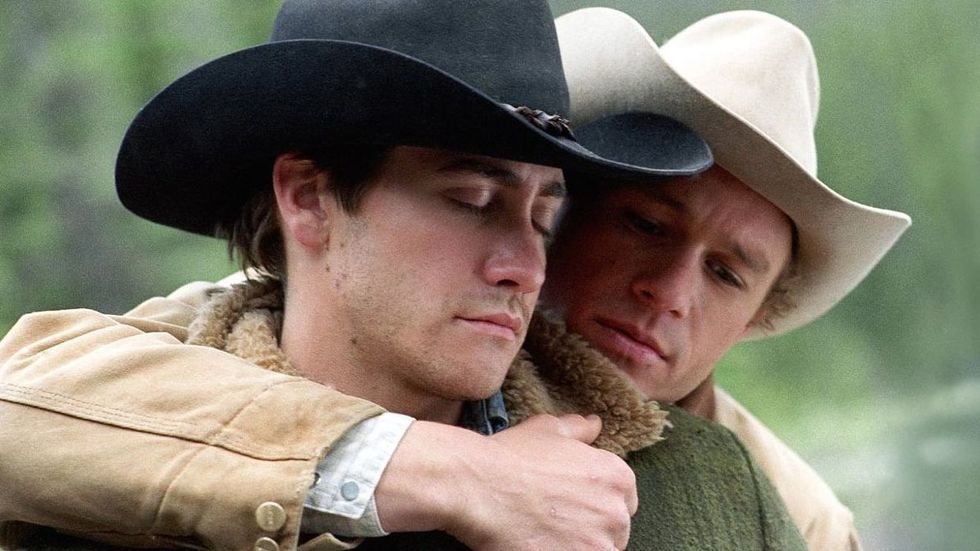 Heath Leager y Jake Gylenhall en 'Brokeback Mountain'