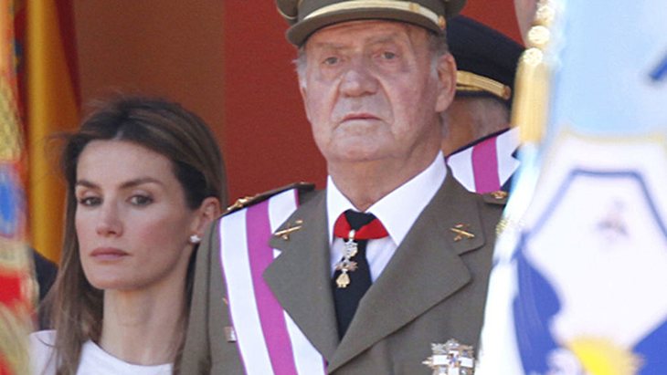 La relación entre Letizia y Juan Carlos es tensa desde el principio