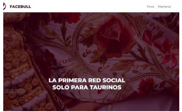 Facebull, la primera red social para taurinos