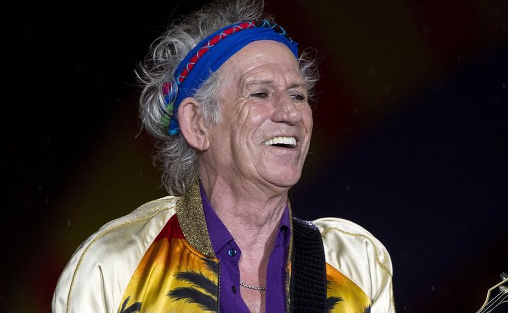 Keith Richards, mítico de The Rolling Stomes