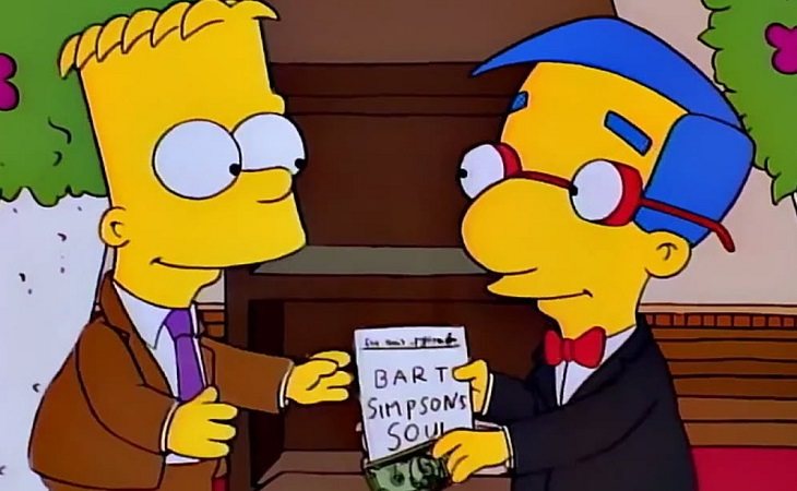 Bart y Milhouse siempre serán ejemplo de una gran amistad