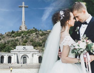 Así es una boda en el Valle de los Caídos: entre las lápidas de Franco y Primo de Rivera