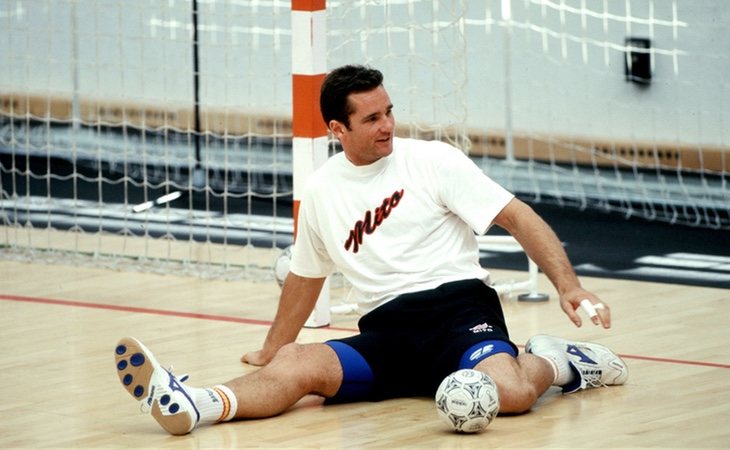 Iñaki Urdangarín cuando era jugador de Balonmano