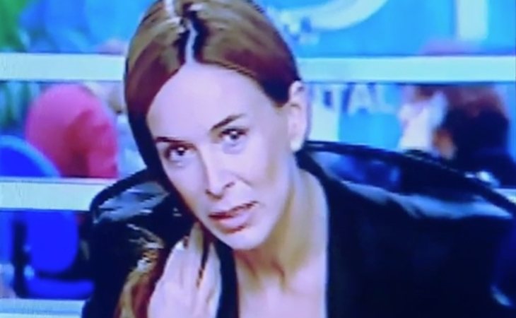 Natalia Nadal dando la noticia de la detención de su marido: 