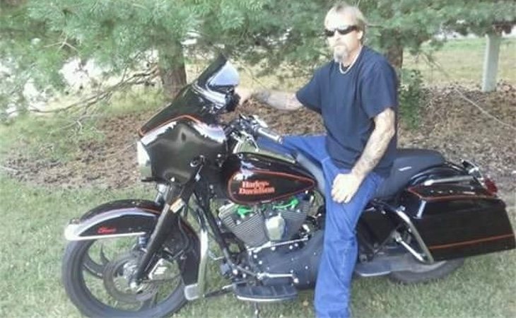 Greg Manteufel también es amante de las motos (GoFundMe)