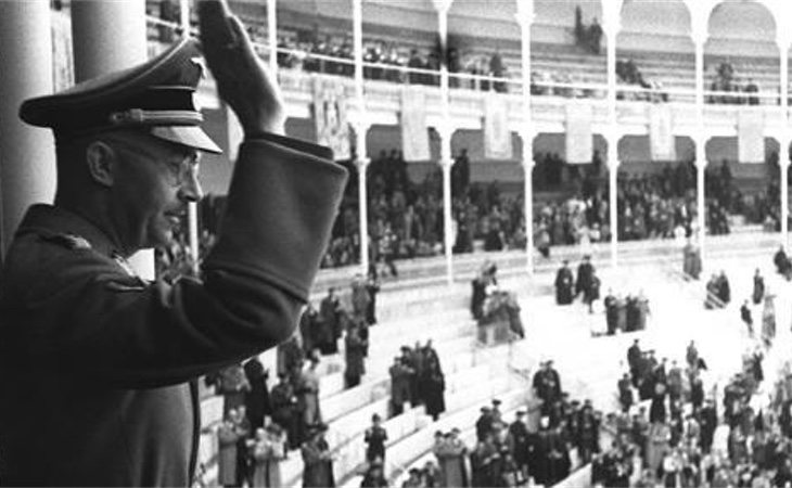 Himmler en la plaza de toros de Las Ventas