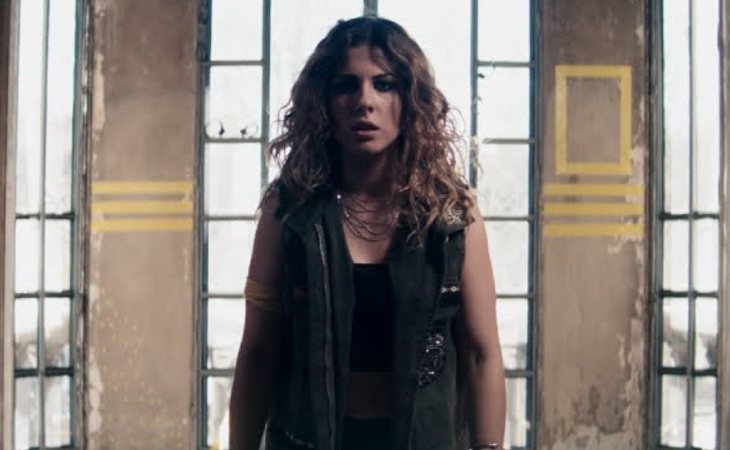 Miriam Rodríguez en el videoclip de 'Hay algo en mí'