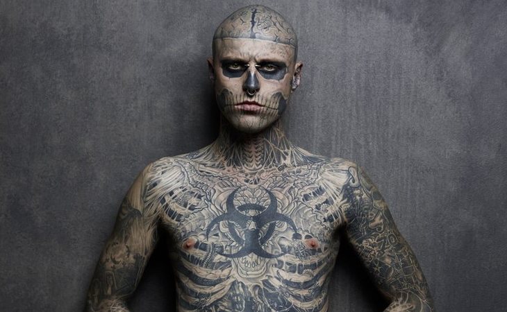 Rick Genest, más conocido como Zombie Boy