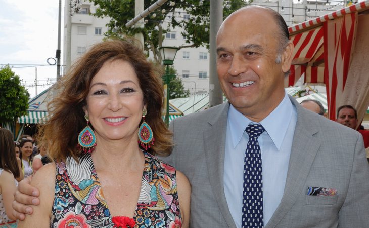 Ana Rosa Quintana y su marido Juan Muñoz