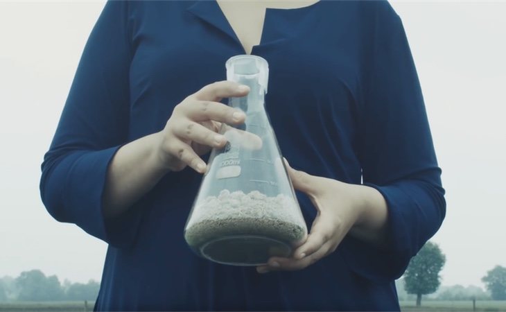 Sus creadores extraen la celulosa de los excrementos fermentando la parte húmeda