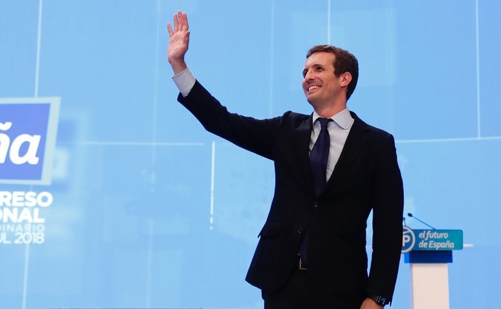 Pablo Casado inició su liderazgo con un discurso crítico con la acogida de refugiados