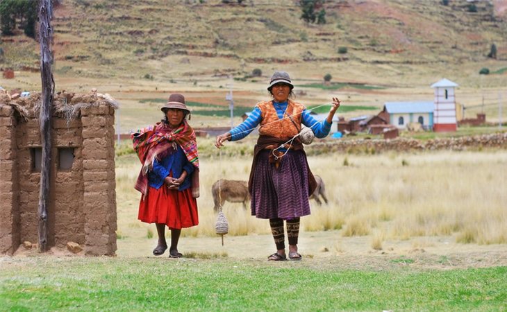 Mujeres de la comunidad Aymara