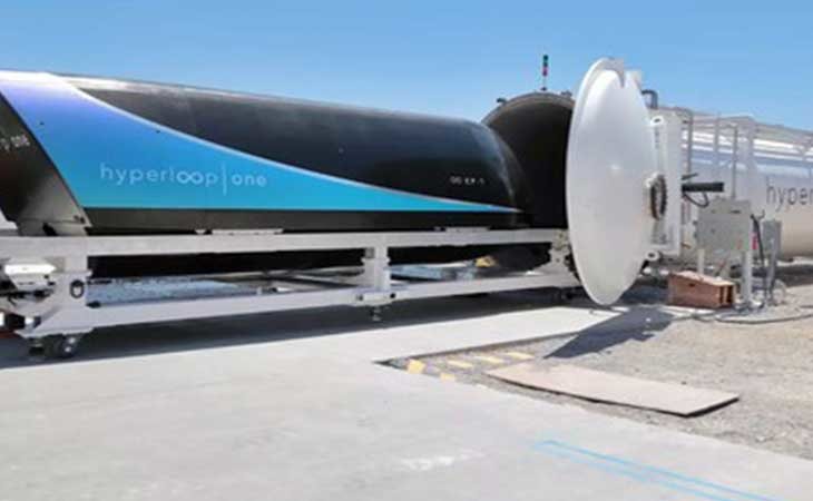 El Hyperloop en el centro de pruebas