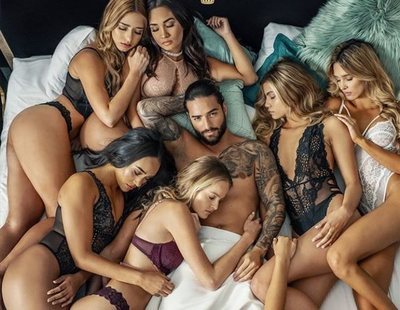 'Mala mía', el nuevo videoclip machista de Maluma: rodeado de mujeres en ropa interior