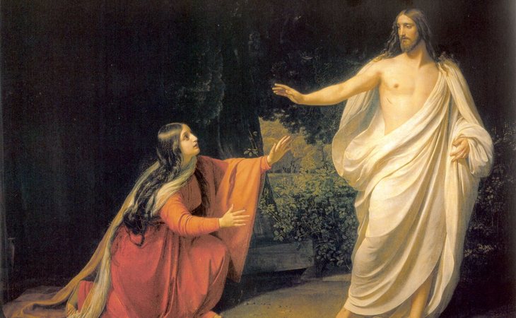 María Magdalena, la primera en ver a Cristo resucitado