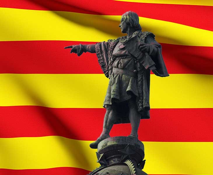 El independentismo convoca una fiesta para celebrar "el descubrimiento catalán de América"