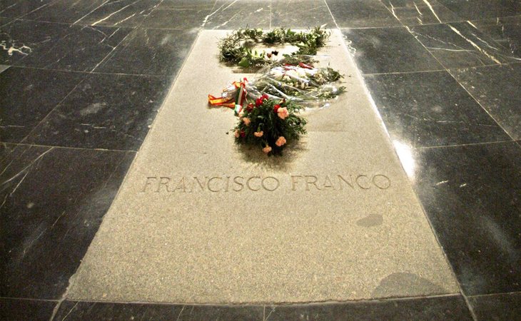 Tumba del dictador Francisco Franco en el Valle de los Caídos