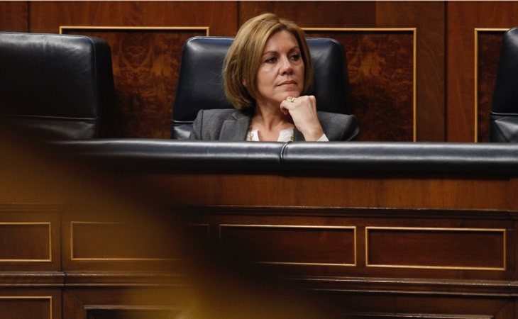 María Dolores de Cospedal, actual presidenta del PP en Castilla-La Mancha