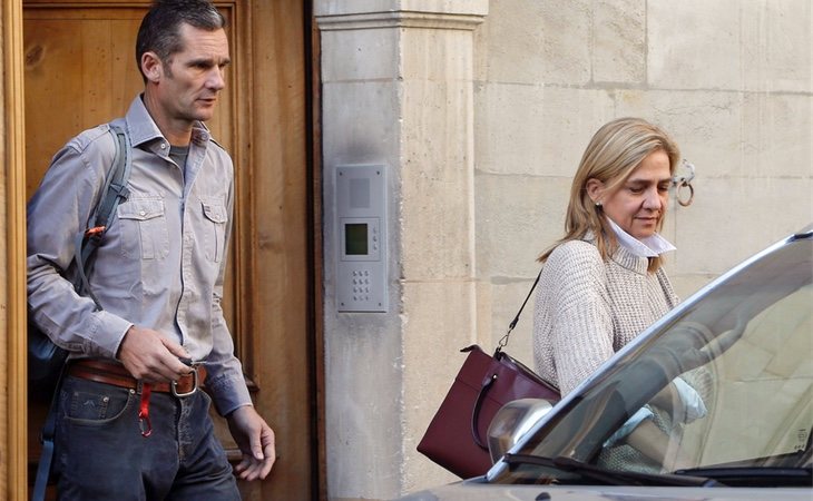 Iñaki Urdangarín y la infanta Cristina cuando vivían en Ginebra (Suiza)