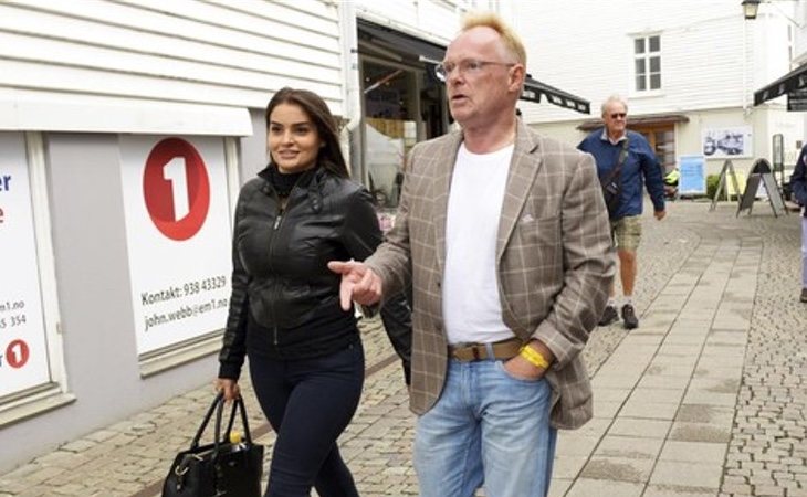 Per Sandberg y Bahareh Letnes por las calles de Noruega