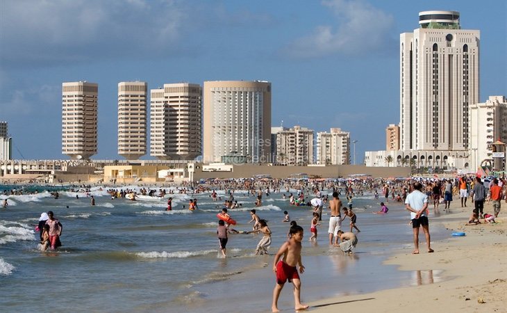 El turismo en Libia también incluía oferta de Sol y playa