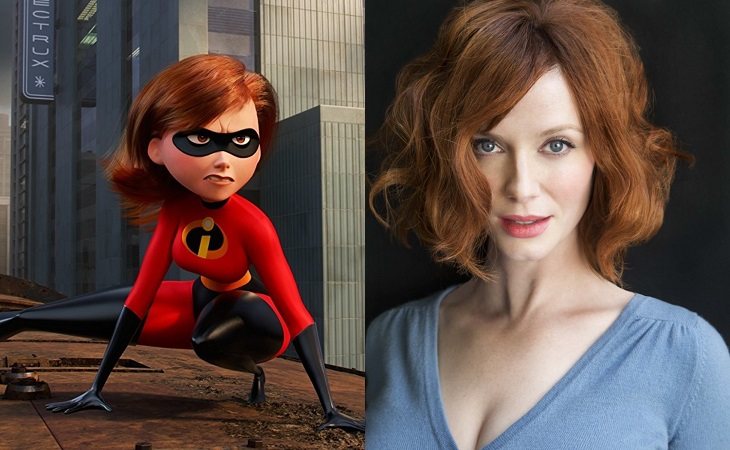 Christina Hendricks como Elastigirl