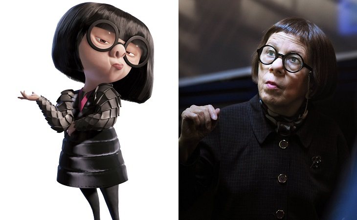 Linda HUnt como Edna Moda