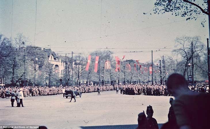 Desfile militar Nazi