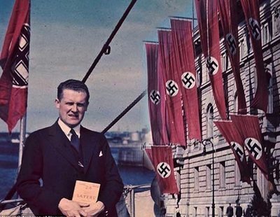 Sol y esvásticas: las extrañas fotografías de color capturadas en plena Alemania nazi