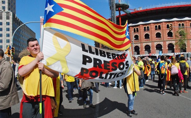 El independentismo considera que la cúpula del procés se encuentra encarcelada por motivos políticos