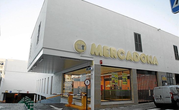 Supermercado de Mercadona en Menorca