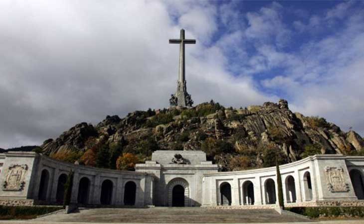 Valle de los Caídos donde se encuentra los restos de Franco