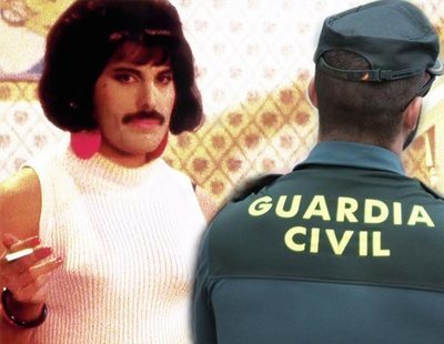 La Guardia Civil la lía al hablar de "opción sexual" para recordar a Freddie Mercury