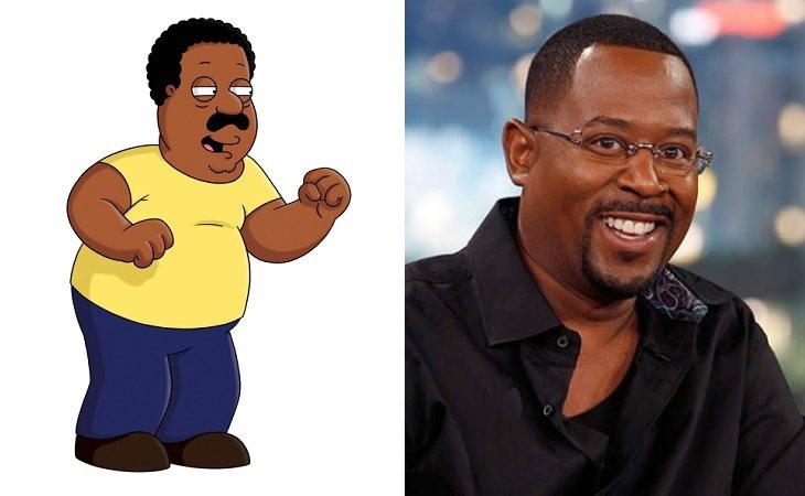 Cleveland Brown y Martin Lawrence