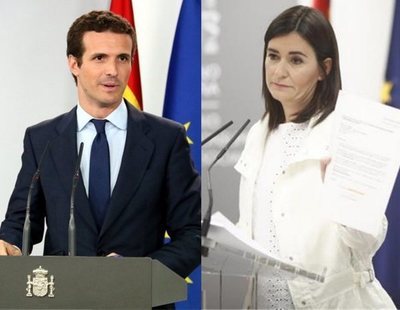 Pablo Casado no dimitirá a pesar de que su caso es muy similar al de la exministra Montón