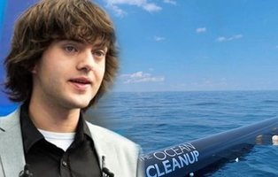 Comienza el sistema de limpieza de océano ideado por un holandés de 24 años