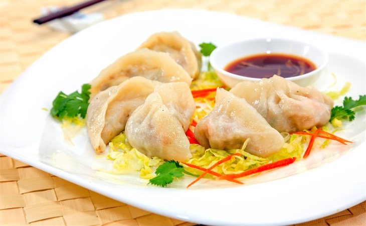 Dumplings veganos