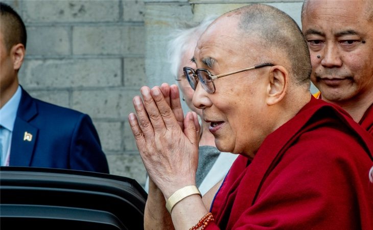 El Dalai Lama en Amsterdam