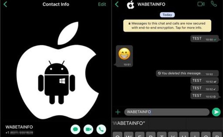 El modo oscuro de WhatsApp contaría con el siguiente aspecto