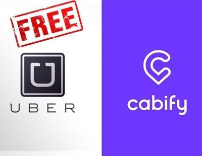 Todos los viajes de Cabify y Uber serán gratis este miércoles para protestar ante Fomento