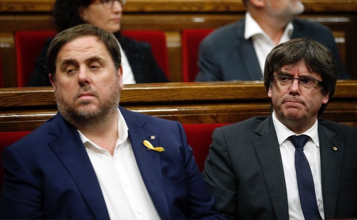 Junqueras mantiene mala relación con Puigdemont desde su huída a Bélgica