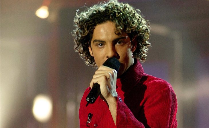 David Bisbal durante su paso por 'OT'