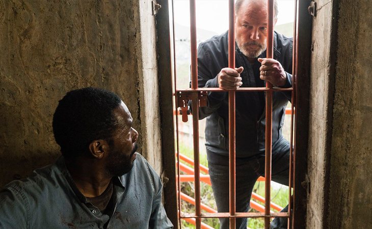 Victor Strand y Daniel Salazar en 'Fear The Walking Dead'