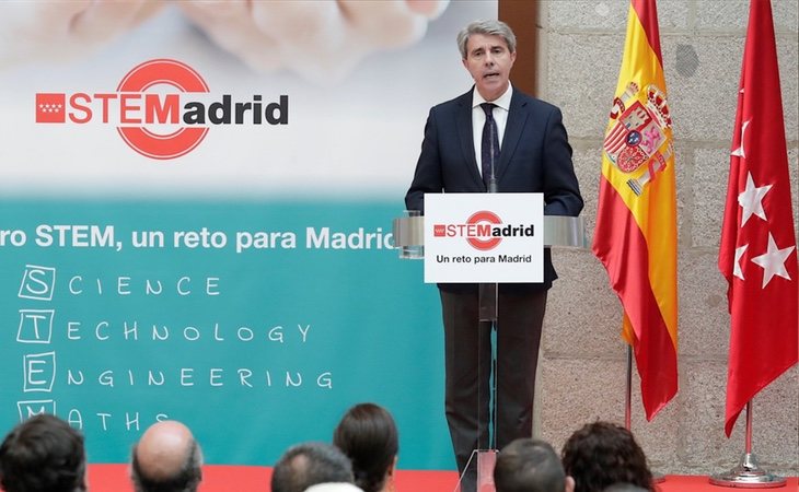 El presidente de la Comunidad de Madrid, Ángel Garrido