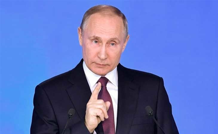 El lider ruso Vladimir Putin