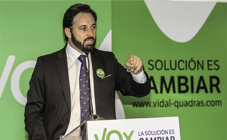 El líder de VOX, Santiago Abascal