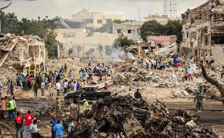 Los atentados en Mogadiscio son constantes