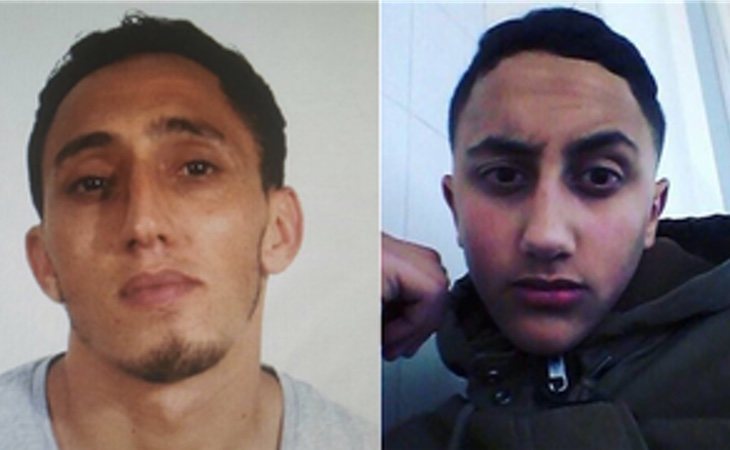 Driss (28 años) y Mousa Oukabir (17 años)