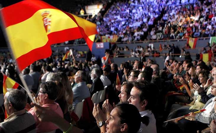 El último mitin de VOX consiguió una asistencia multitudinaria